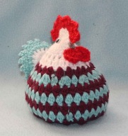 Kurka na szydełku / kogucik / kura / Wielkanoc
