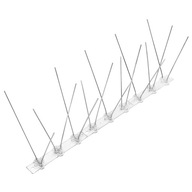 KOLCE NA PTAKI GOŁĘBIE NIERDZEWNE GĘSTE PRZECIW PTAKOM 3-RZĘDOWE DŁ. 30 CM