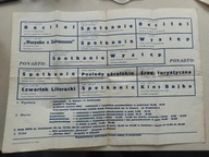 Stary plakat - dwa plakaty 1977 rok ZAKOPANE GÓRALE PODHALE TATRY Unikaty