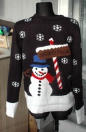 PRIMARK Sweter męski , zima, mikolaj,święta r M/L
