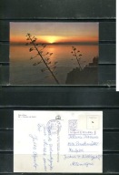 K17408)Francja: Cote D` Azur, Coucher de Soleil, wyslany 1974
