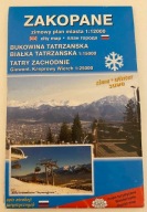 KARTA MAPA ZAKOPANE BUKOWINA TATRZAŃSKA GIEWONT