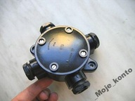 ROZETA - ROZGAŁĘŹNIK puszka HERMETYCZNA Czarny BAKELIT Cztery Wyjścia _ "4"