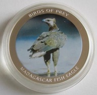 MALAWI 10 KWACHA rok 2010 PROOF PTAK MADAGASKARSKI ORZEŁ RYBNY