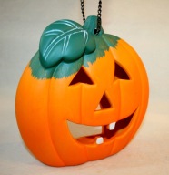 HALLOWEEN ŚWIECZNIK CERAMICZNY LAMPION DYNIA NA TEALIGHT DEKORACJA NOWY