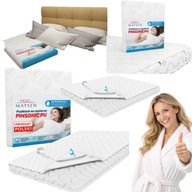 OCHRANIACZ NA MATERAC WODOODPORNY 160X200 ANTYALERGICZNY POKROWIEC PIKOWANY