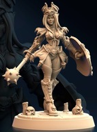 Female Night Keeper Vampire Lord Wampirzyca Undead Pinup C RPG Druk 3D NSFW