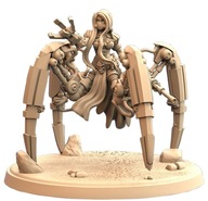 Steam Punk Mechanical Valkyrie of Crucible Mechaniczny Pająk Pinup D NSFW