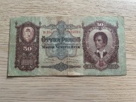 Węgry - 50 pengo - 1932