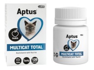 Aptus Multicat Total 120 tabletek na zdrowie dla kotów