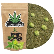 Herbata Konopna CBD Melisa Chmiel 100g Stres Sen Spokój Lęk Susz Konopny