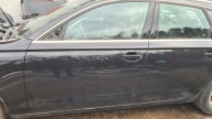 DRZWI LEWE LEWY PRZÓD PRZEDNIE AUDI A6 C7 4G SEDAN / KOMBI CZARNE LZ9Y