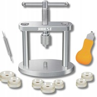 PRASA ZEGARMISTRZOWSKA PRASKA DO ZEGARKÓW ZESTAW + PŁYTKI DOCISKOWE 22-42mm