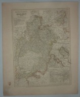 Mapa Hesja-Elektorat 1849 rok