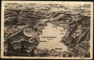 Lac d'Annecy - Des Arts Photomecaniques 1920