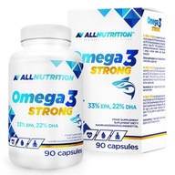 Allnutrition, Omega 3 Strong, suplement diety, 90 kapsułek