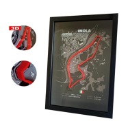 Tor IMOLA 3D w ramce | Motorsport | Prezent dla fana F1