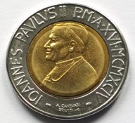 WATYKAN 500 LIRÓW 1994 JAN PAWEŁ II