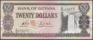 Gujana 20 dolarów 1996 - stan bankowy UNC