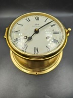 Oryginalny zegar okrętowy Schatz Royal Mariner z gongiem klucz kpl