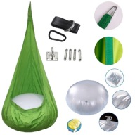 HUŚTAWKA BOCIANIE GNIAZDO KOKON WISZĄCY FOTEL BUJAK DLA DZIECI MAX 80KG