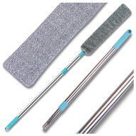 Miotełka do kurzu usuwania pajęczyn teleskopowa rączka płaska szczotka