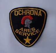 emblemat - naszywka ochrona - ARES SERVICE