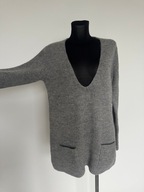 sweter wełna alpaka L M