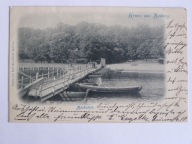 Kołobrzeg Kolberg most Lasek Załęże 1900
