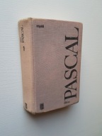 PASCAL MYŚLI PAX/FILOZOFIA PSYCHIKA UMYSŁ PAMIĘĆ LOGIKA KOŚCIÓŁ ŻYDZI WIARA