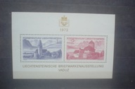 BLOK Mi 9 ** LIECHTENSTEIN WYSTAWA LIBA