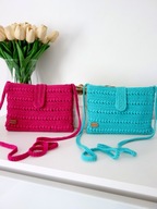 NOWA TOREBKA HANDMADE SZYDEŁKOWA MAŁA BOHO DLA DZIEWCZYNKI KOMUNIJNA kolory