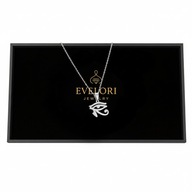 Naszyjnik Oko Horusa Egipski Amulet Ochronny Srebrny Unisex