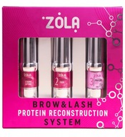 ZOLA zestaw do laminowania brwi rzęs Zola Protein Reconstruction System