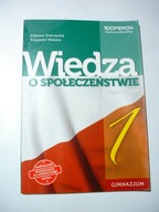 Wiedza o społeczeństwie 1 Podręcznik. Elżbieta Dobrzycka, Krzysztof Makara