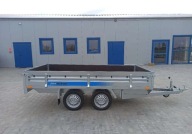 Faro Magicus przyczepa 300x150 cm, 2 osie burty blacha sklejka