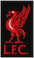 Termo Naszywka Liverpool FC Piłka Nożna Haftowana Naprasowanka