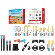 ZESTAW AKCESORII UCHWYTÓW DO GIER SPORTOWYCH 24W1 NINTENDO SWITCH 2