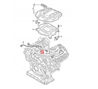 RURKA PRZEWÓD ODPOWIETRZAJĄCY OE AUDI 06M103210EB