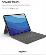 Etui Logitech Combo Touch iPad Pro 12.9" (5. i 6. gen) piaskowy
