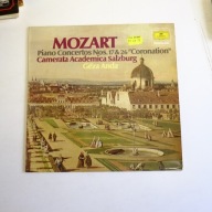 Mozart, Anda, Piano Concertos Nos 17 & 26 Coronation, Deutsche Gramophon