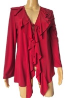 Frank Lyman wielofunkcyjna bluzka,narzutka kardigan,bolerko tunika M