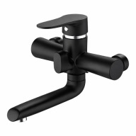 Bateria wannowa jednouchwytowa ścienna Zegor PUD3-A045YB czarny