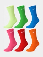 Skarpety Nike Everyday Cushioned Kolorowe L 6pak (42-46) SX6897-969