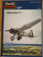 Mały Modelarz 12/1997 LYSANDER Mk II