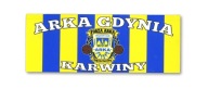 Arka Gdynia - flaga stadionowa