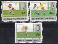 Albania 1988 ** Mi.2362-64 cena 8,70 zł kat.7,50€ - sport, piłka nożna