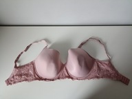 Śliczna markowa bielizna F&F UK 38F EUR 85F pudrowy