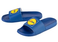 LIDL klapki basenowe NIEBIESKIE fan LIDLA NOWE 42