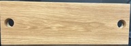 Deska z litego drewna dębowego 53x17x3 cm TWOJE LOGO GRATIS